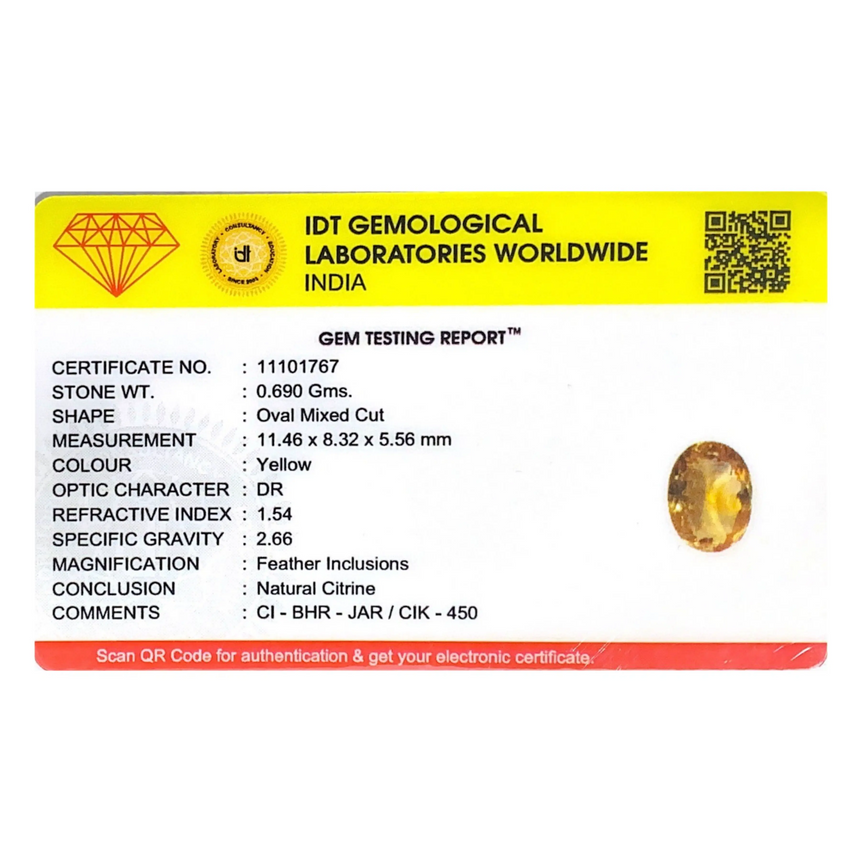Citrine - 3.45 Carat