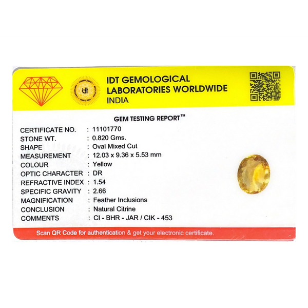 Citrine - 4.1 Carat