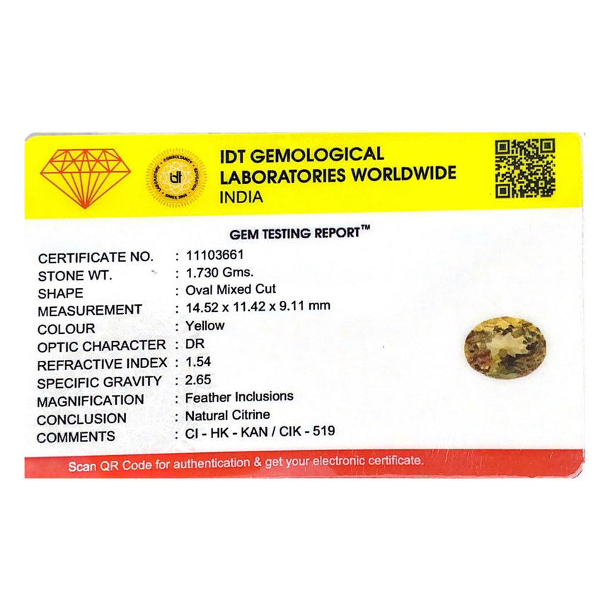 Citrine - 8.65 Carat