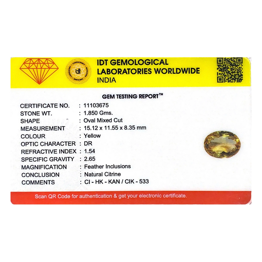 Citrine - 9.25 Carat