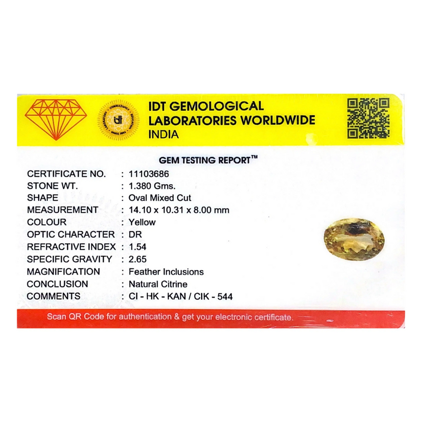 Citrine - 6.9 Carat