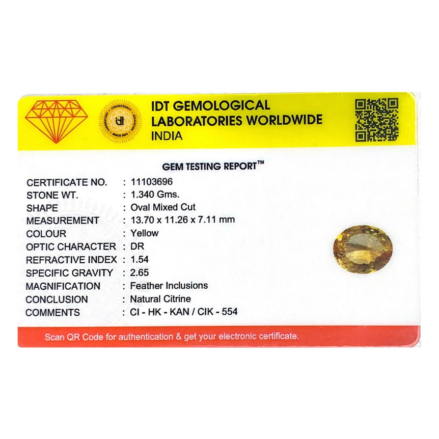 Citrine - 6.7 Carat