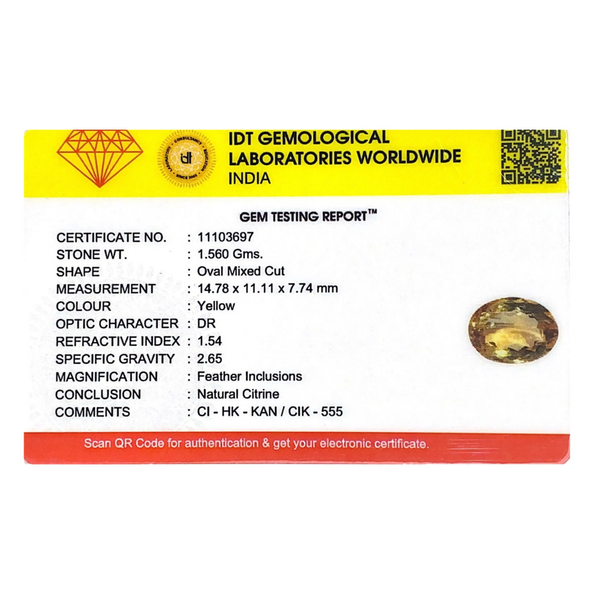 Citrine - 7.8 Carat