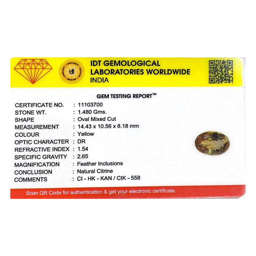 Citrine - 7.4 Carat