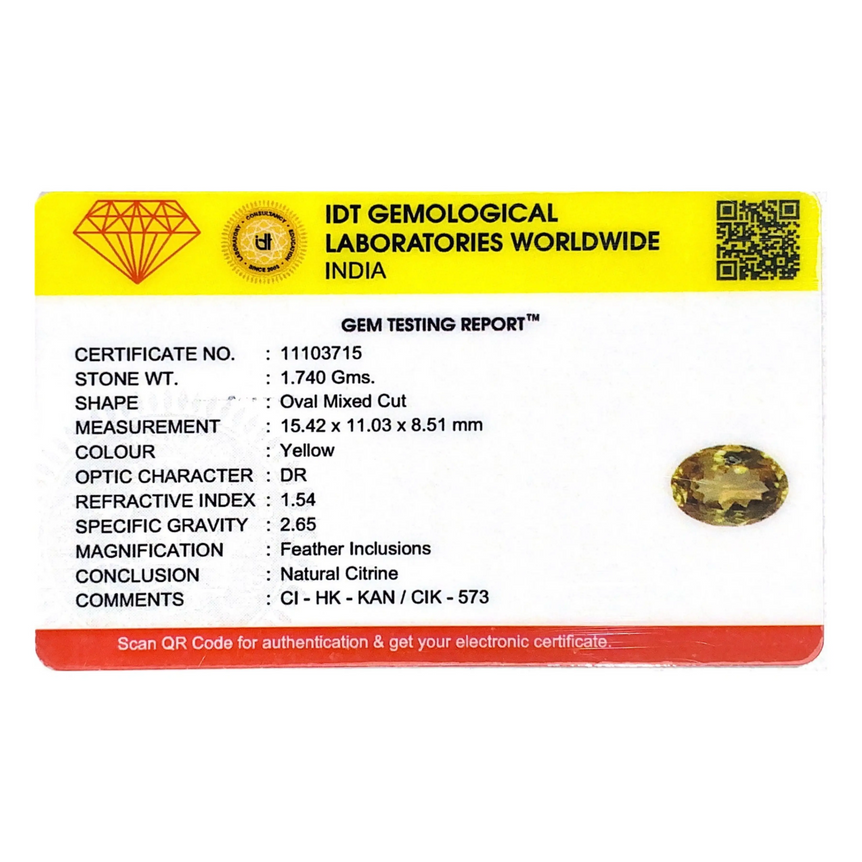 Citrine - 8.7 Carat
