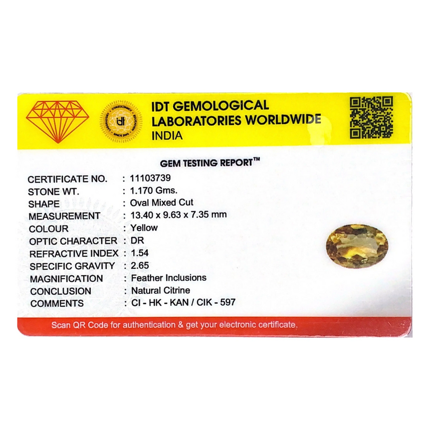 Citrine - 5.85 Carat