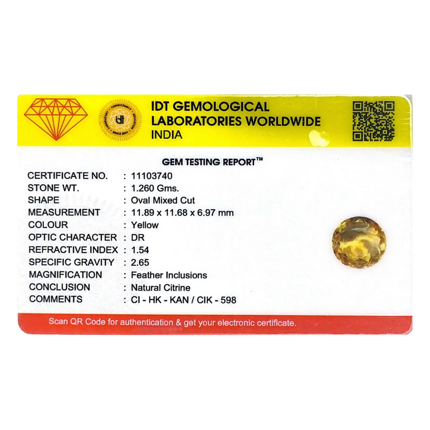 Citrine - 6.3 Carat
