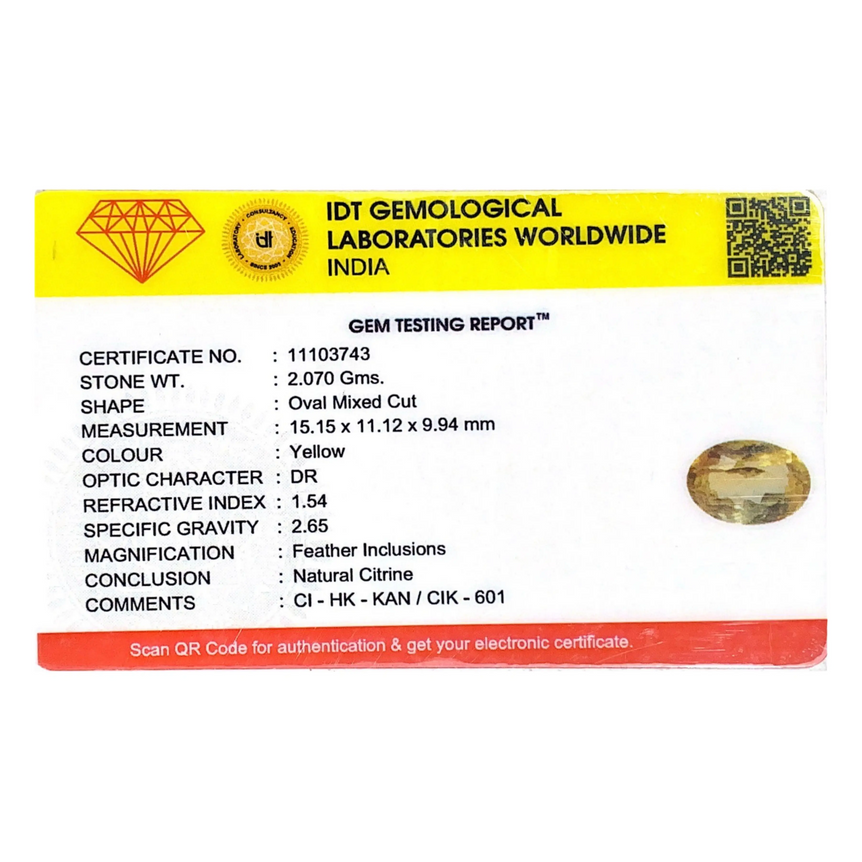 Citrine - 10.35 Carat