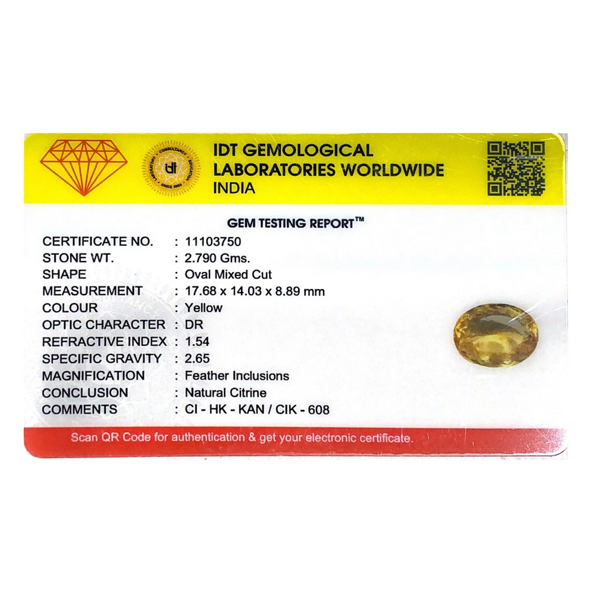 Citrine - 13.95 Carat