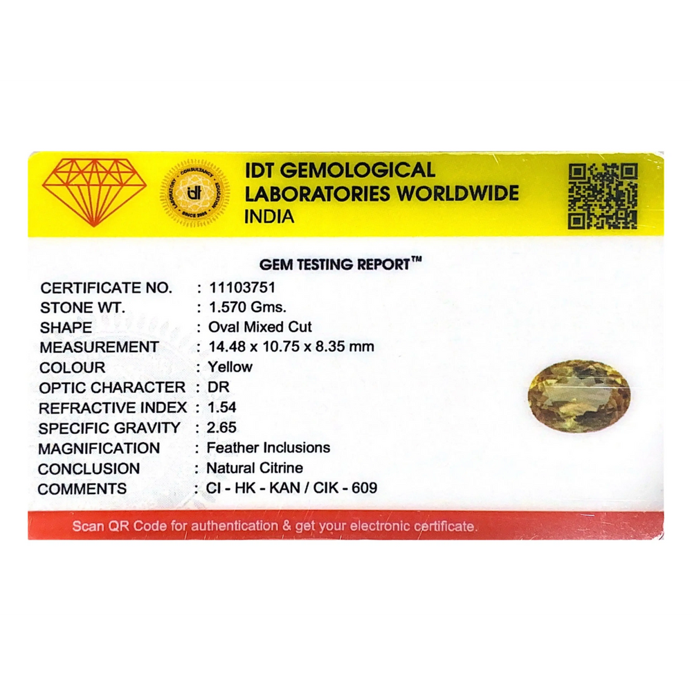 Citrine - 7.85 Carat