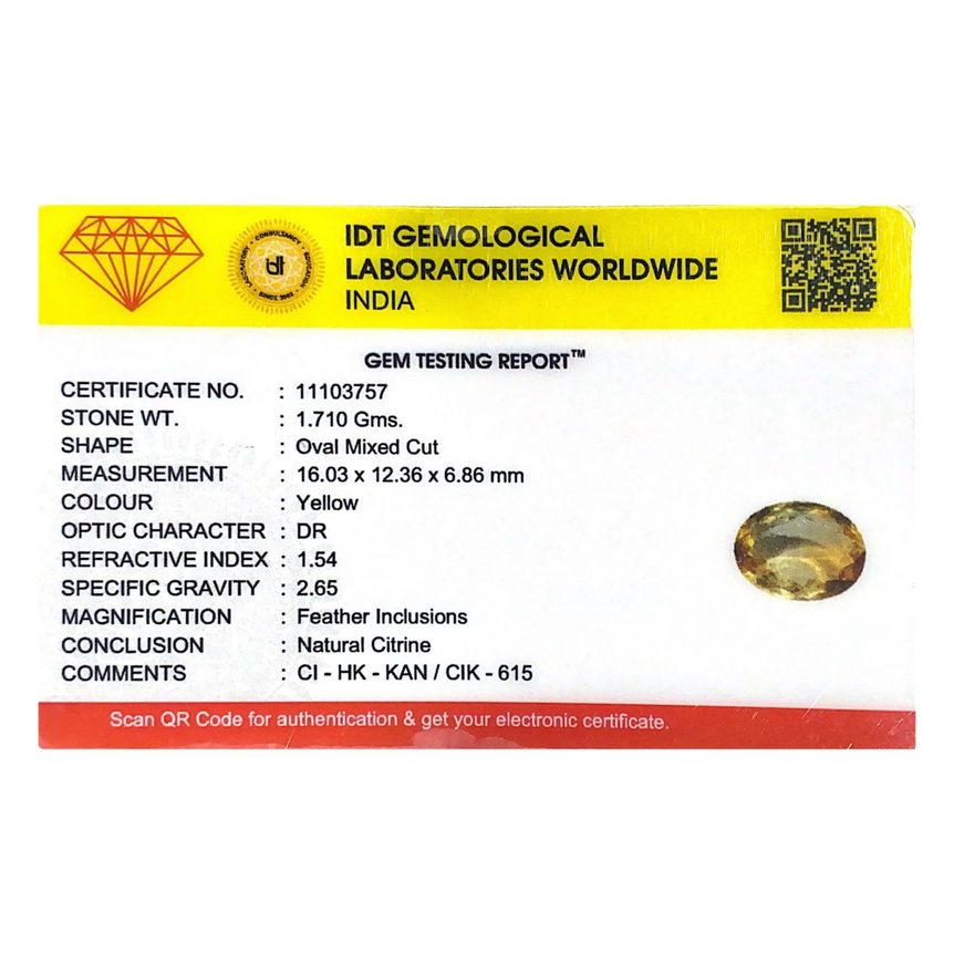 Citrine - 8.55 Carat