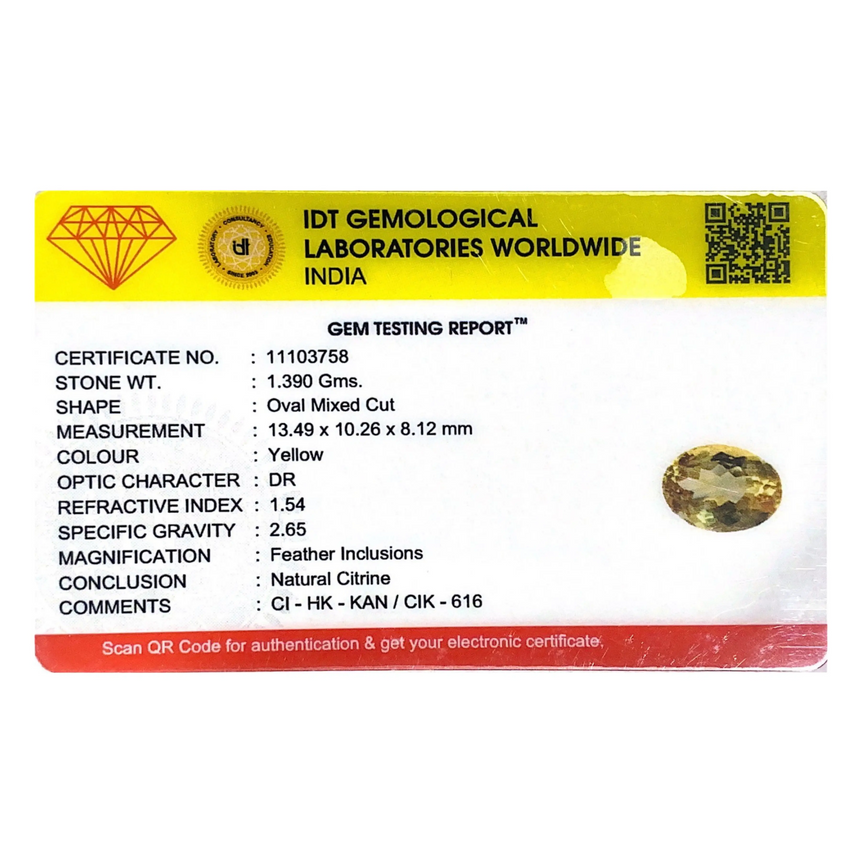 Citrine - 6.95 Carat