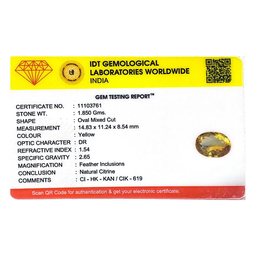 Citrine - 9.25 Carat