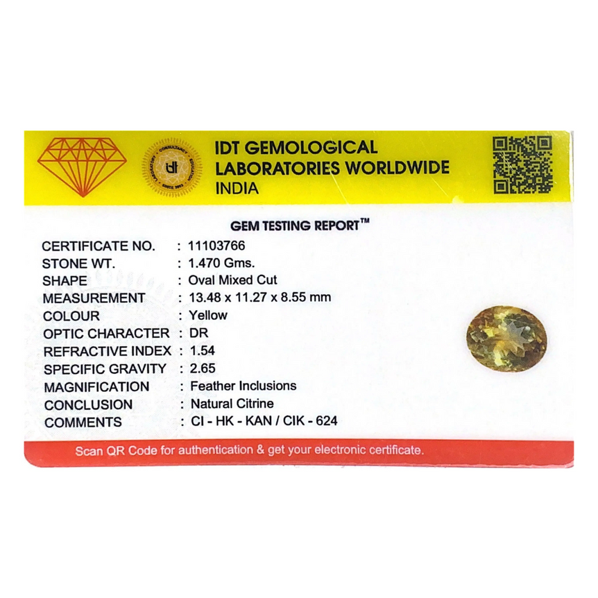 Citrine - 7.35 Carat