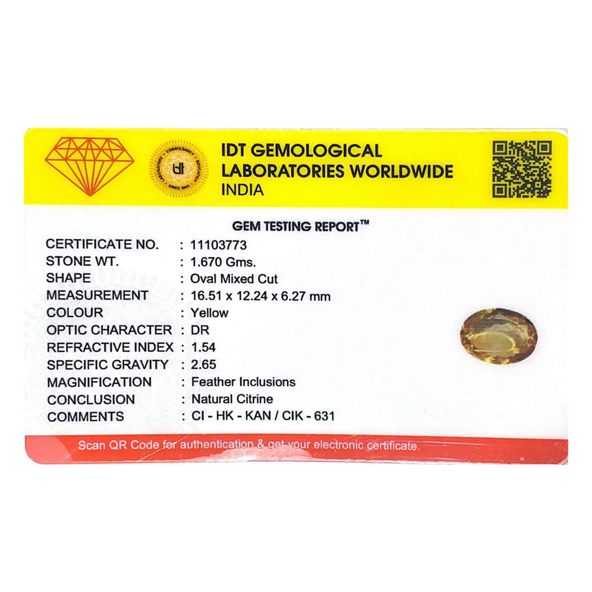 Citrine - 8.35 Carat