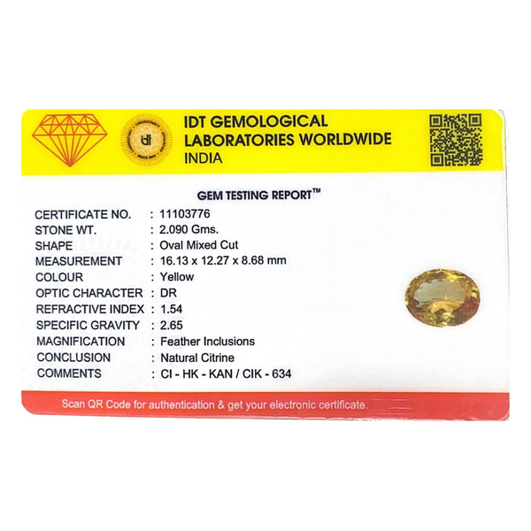Citrine - 10.45 Carat