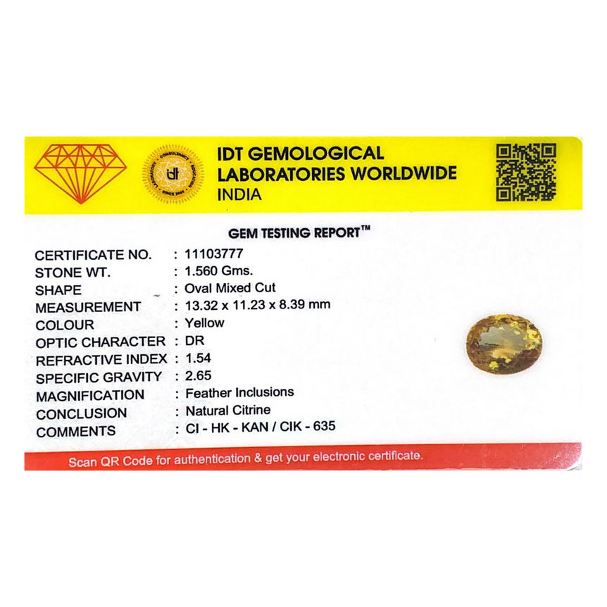 Citrine - 7.8 Carat