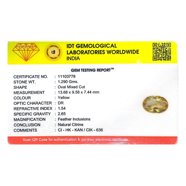 Citrine - 6.45 Carat