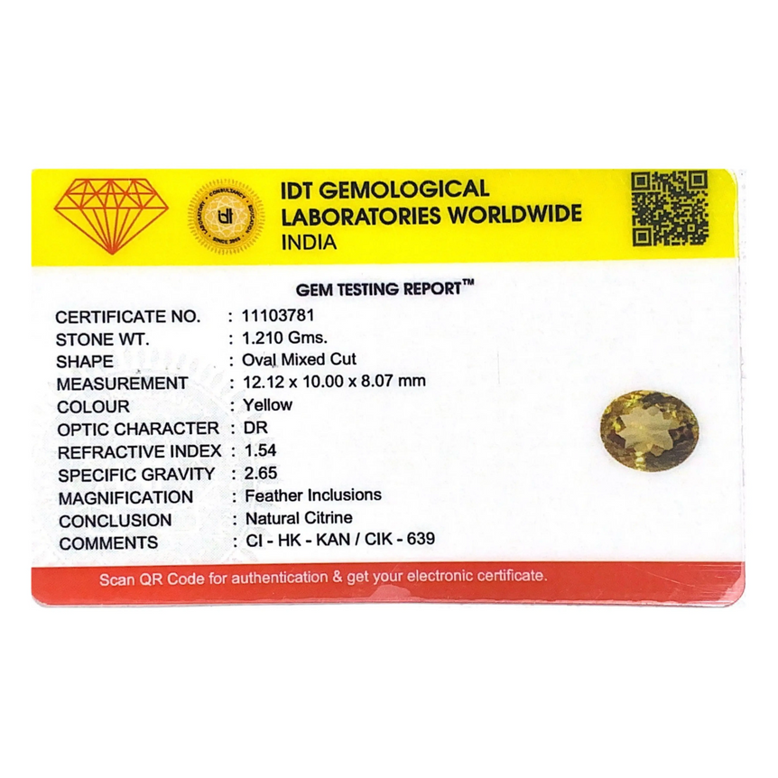 Citrine - 6.05 Carat