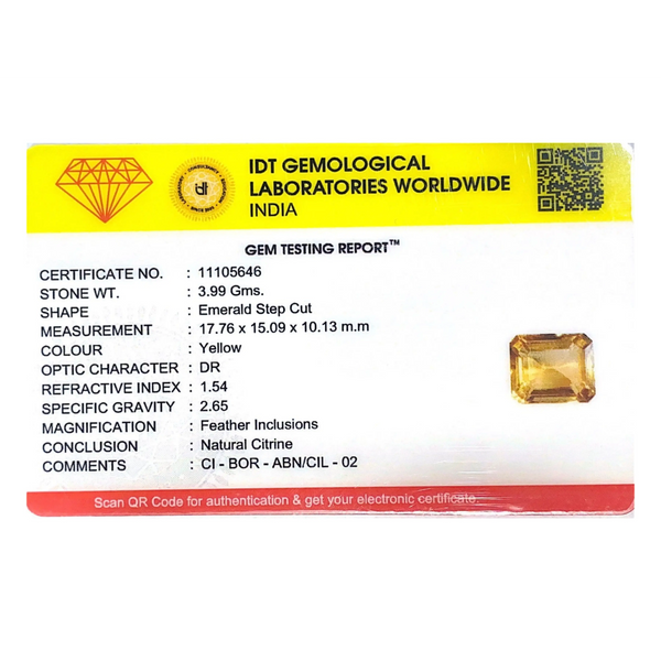 Citrine - 19.95 Carat