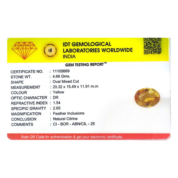Citrine - 23.3 Carat