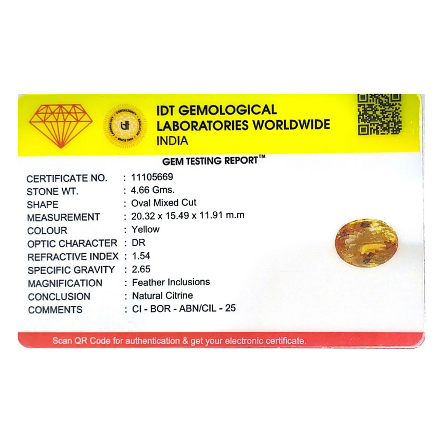Citrine - 23.3 Carat