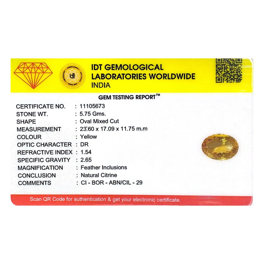 Citrine - 28.75 Carat