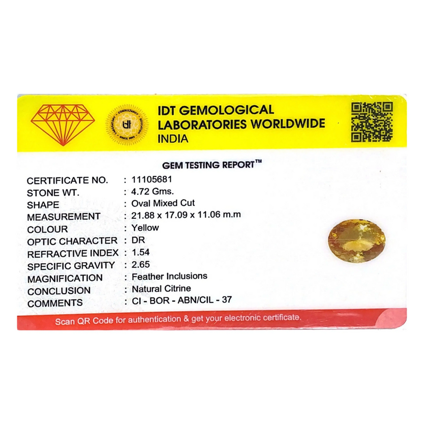 Citrine - 23.6 Carat