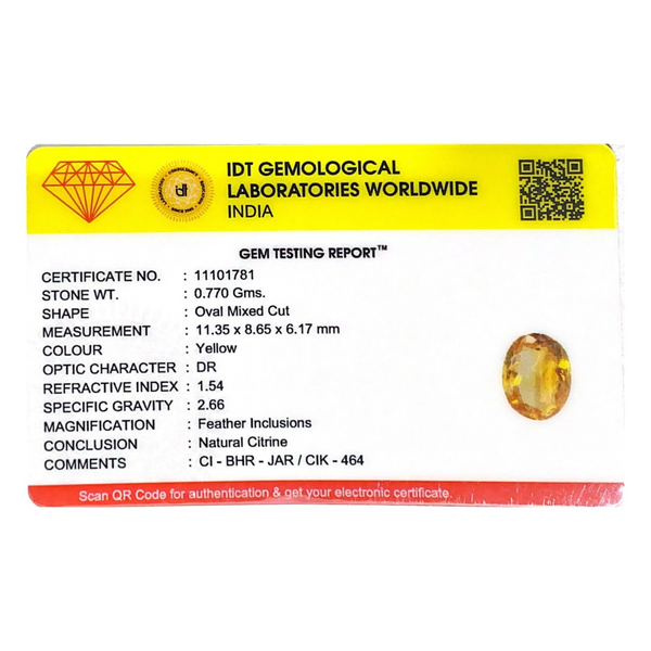 Citrine - 3.85 Carat