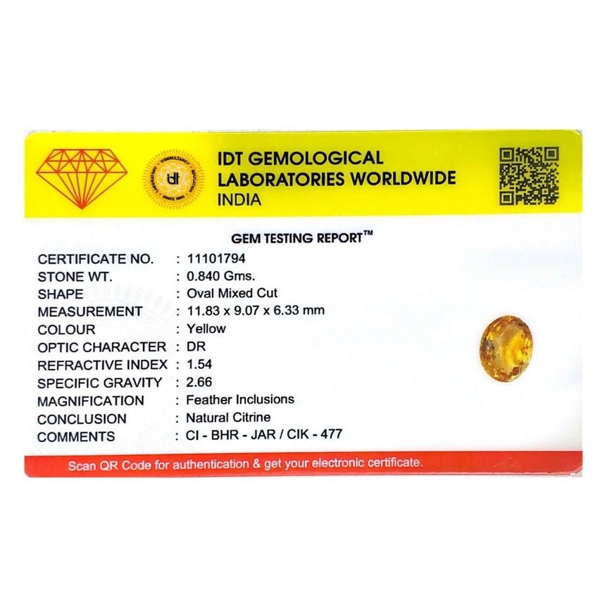 Citrine - 4.2 Carat