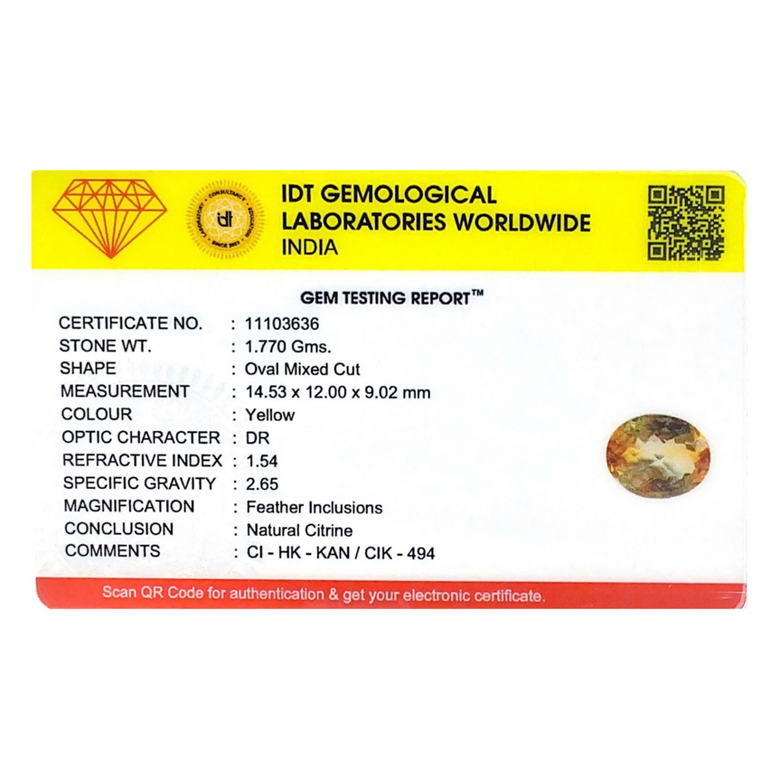 Citrine - 8.85 Carat