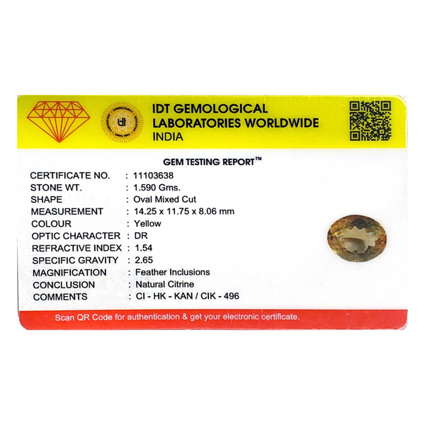 Citrine - 7.95 Carat