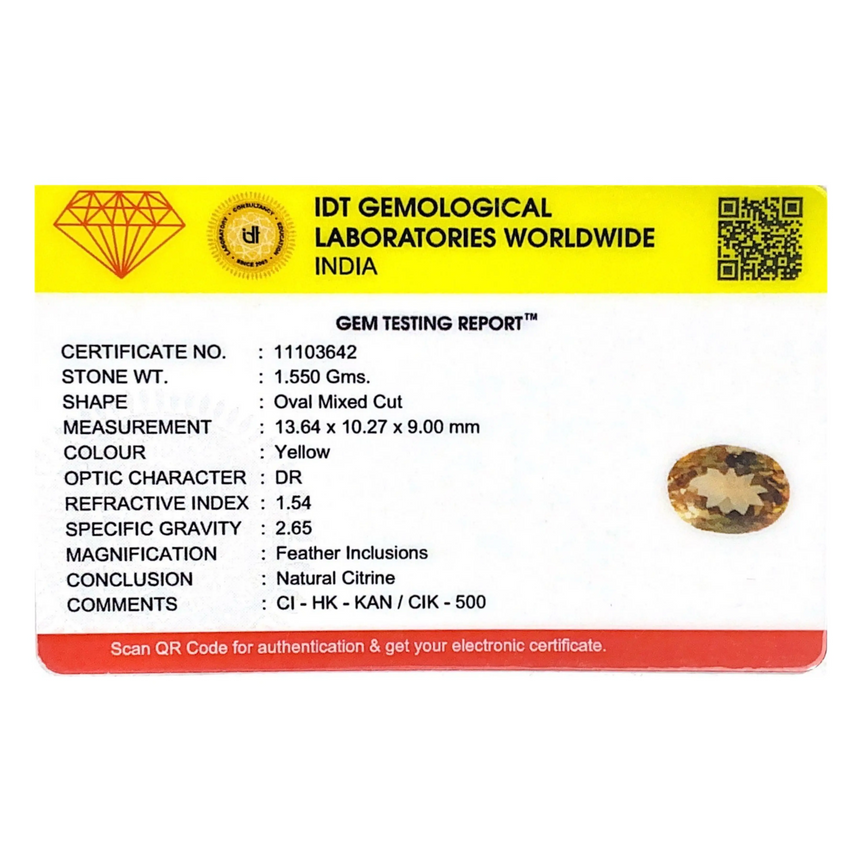 Citrine - 7.75 Carat