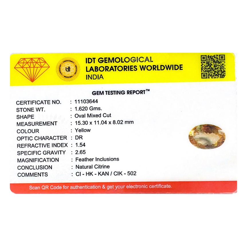 Citrine - 8.1 Carat