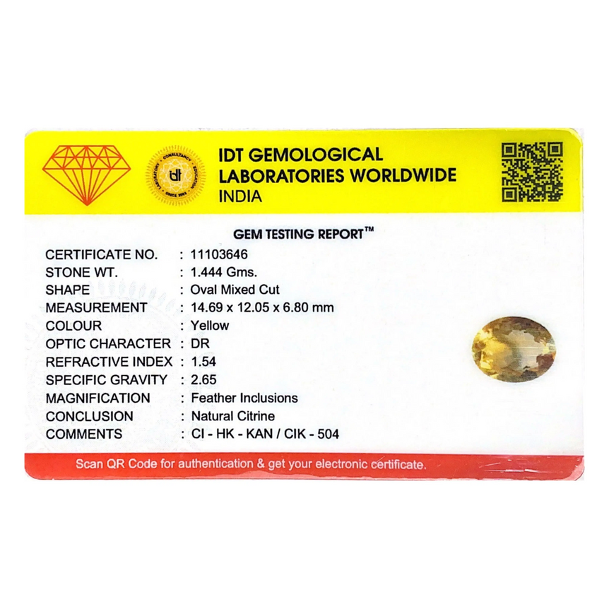Citrine - 7.22 Carat