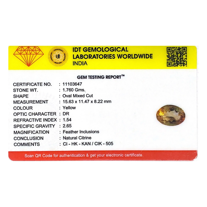 Citrine - 8.8 Carat