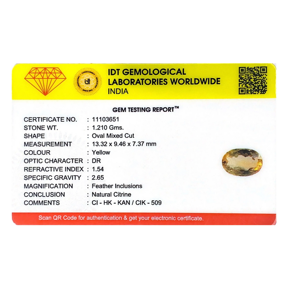 Citrine - 6.05 Carat