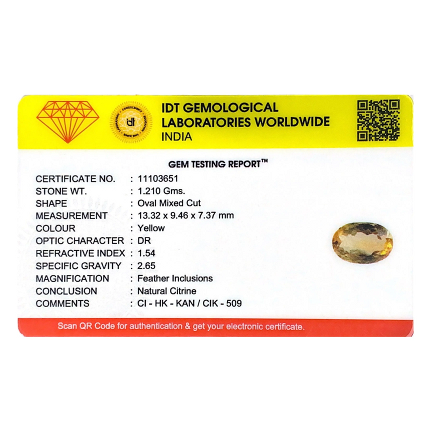 Citrine - 6.05 Carat