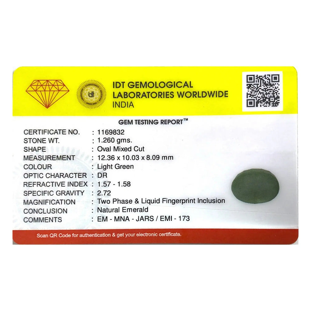 Colombian Emerald - 6.3 Carat - Pramogh