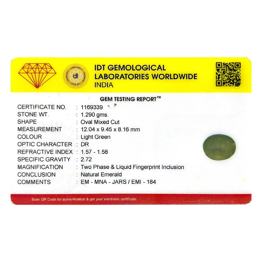 Colombian Emerald - 6.45 Carat - Pramogh