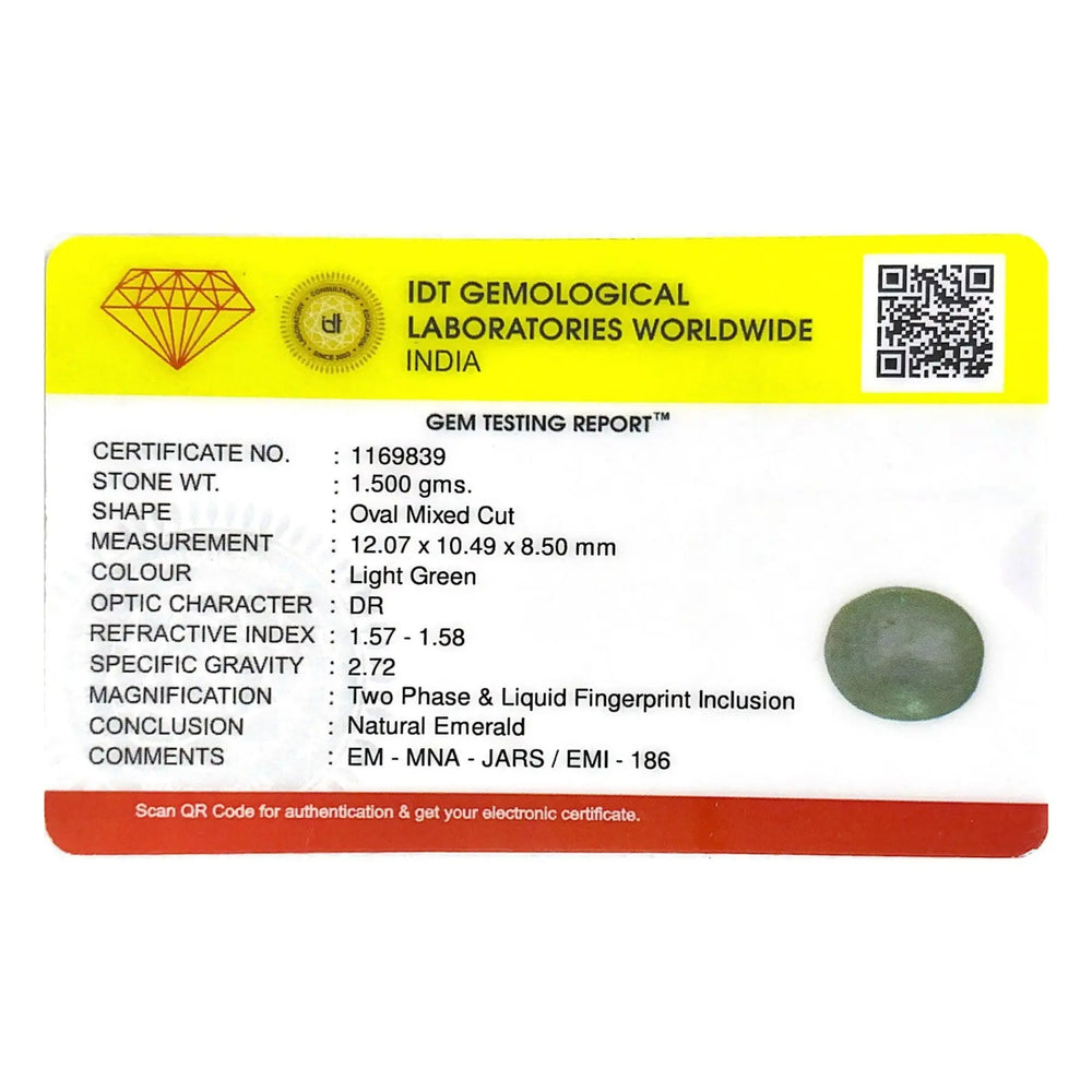 Colombian Emerald - 7.5 Carat - Pramogh