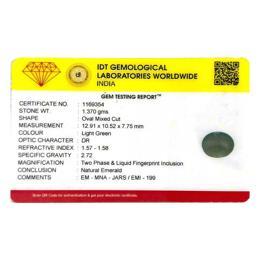 Colombian Emerald - 6.85 Carat - Pramogh