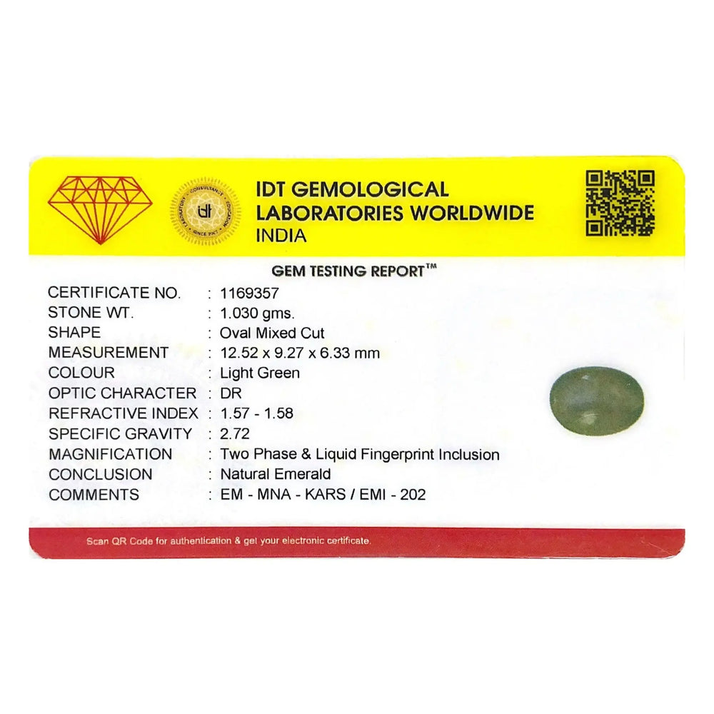 Colombian Emerald - 5.15 Carat - Pramogh