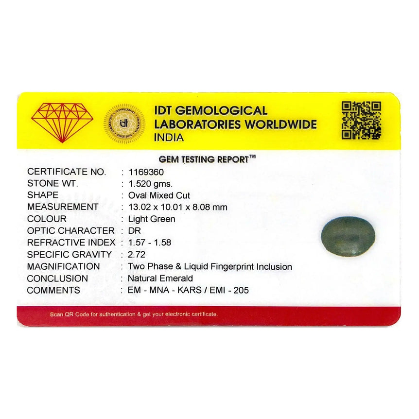 Colombian Emerald - 7.6 Carat - Pramogh