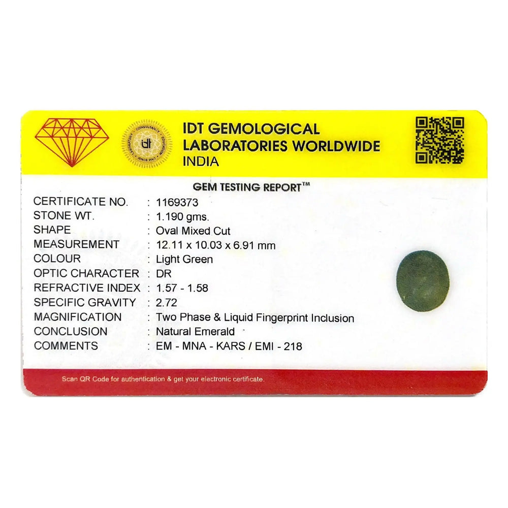 Colombian Emerald - 5.95 Carat - Pramogh