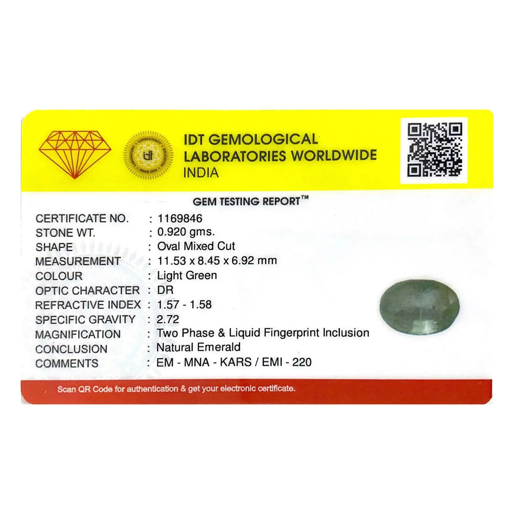 Colombian Emerald - 4.6 Carat - Pramogh