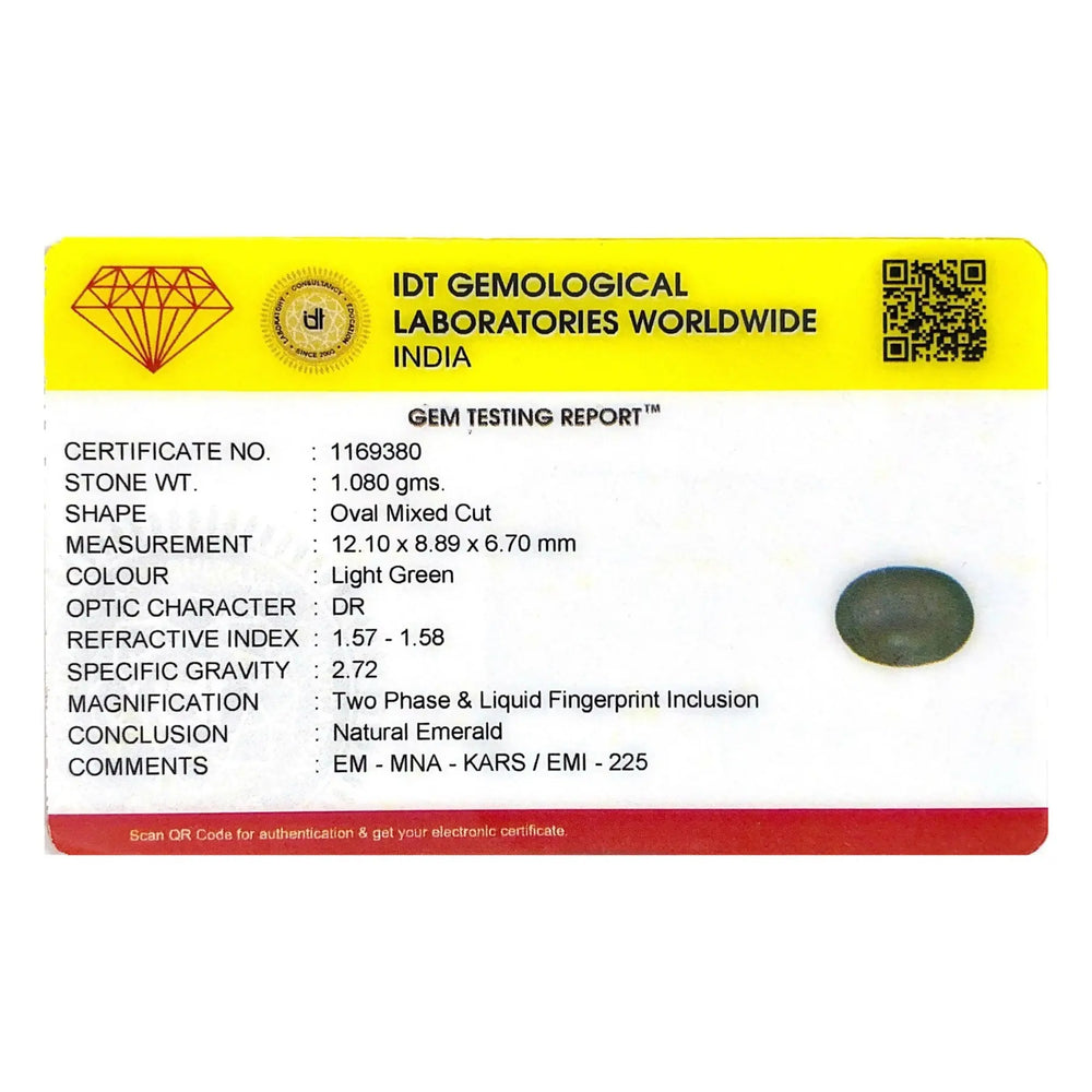 Colombian Emerald - 5.4 Carat - Pramogh