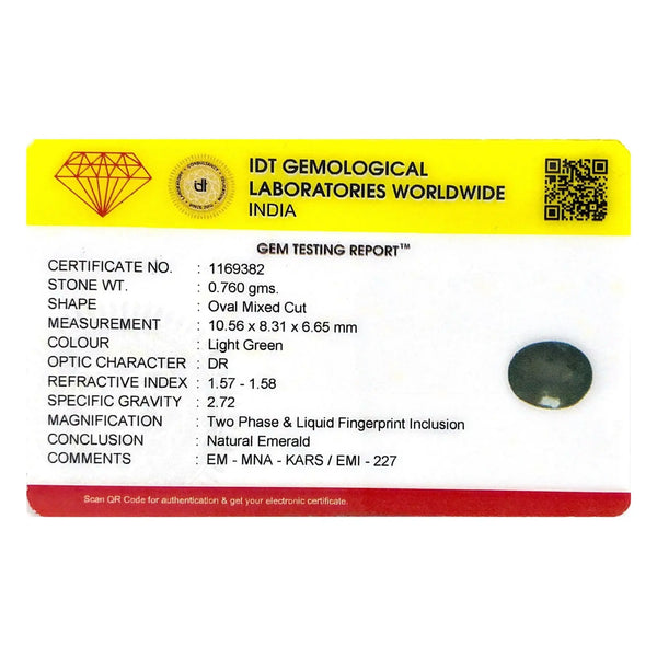 Colombian Emerald - 3.8 Carat - Pramogh