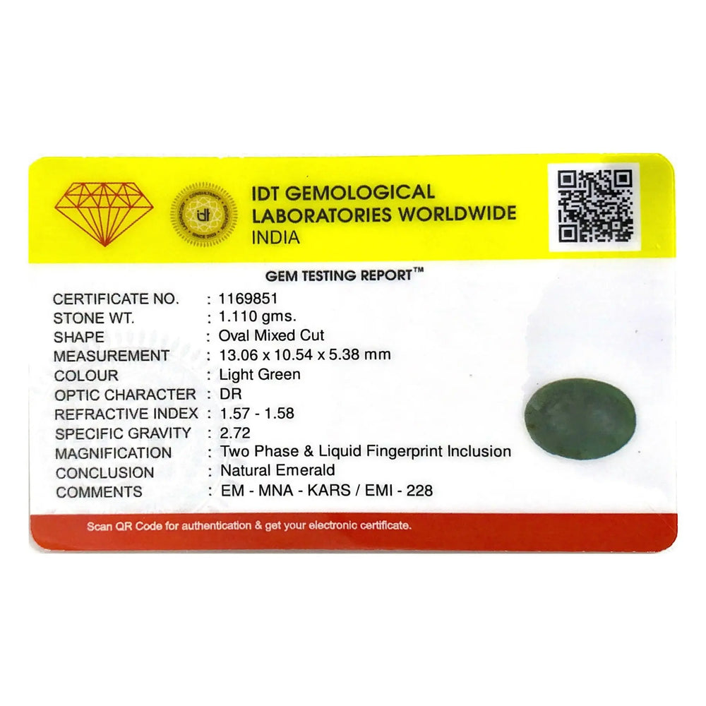 Colombian Emerald - 5.55 Carat - Pramogh