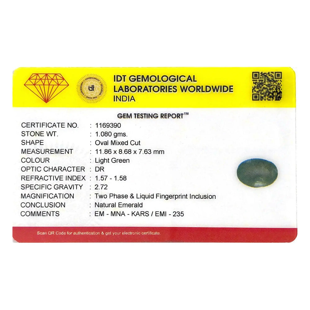 Colombian Emerald - 5.4 Carat - Pramogh